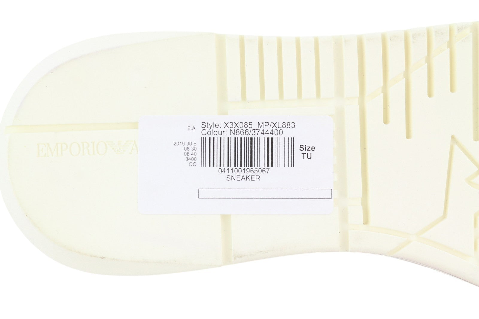 EMPORIO ARMANI X3X085 moteriški bateliai, 37 dydis, mėlyna zomša, odiniai, raišteliai, detalės, platforma. 