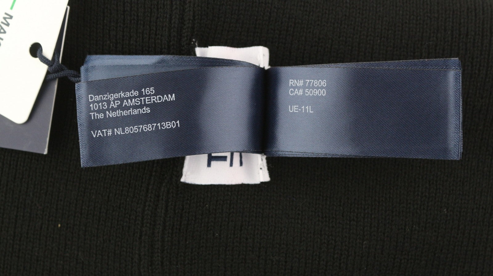 TOMMY HILFIGER kepurė vyrams, juoda, tvirtai megzta, su siuvinėtu logotipu, kasdieninė kaina – 79 € 