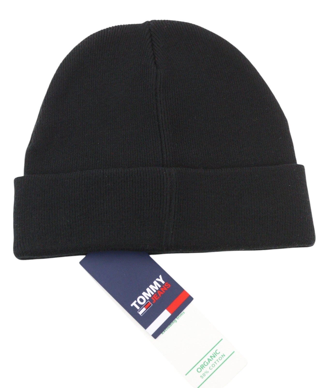 TOMMY HILFIGER kepurė vyrams, juoda, tvirtai megzta, su siuvinėtu logotipu, kasdieninė kaina – 79 € 