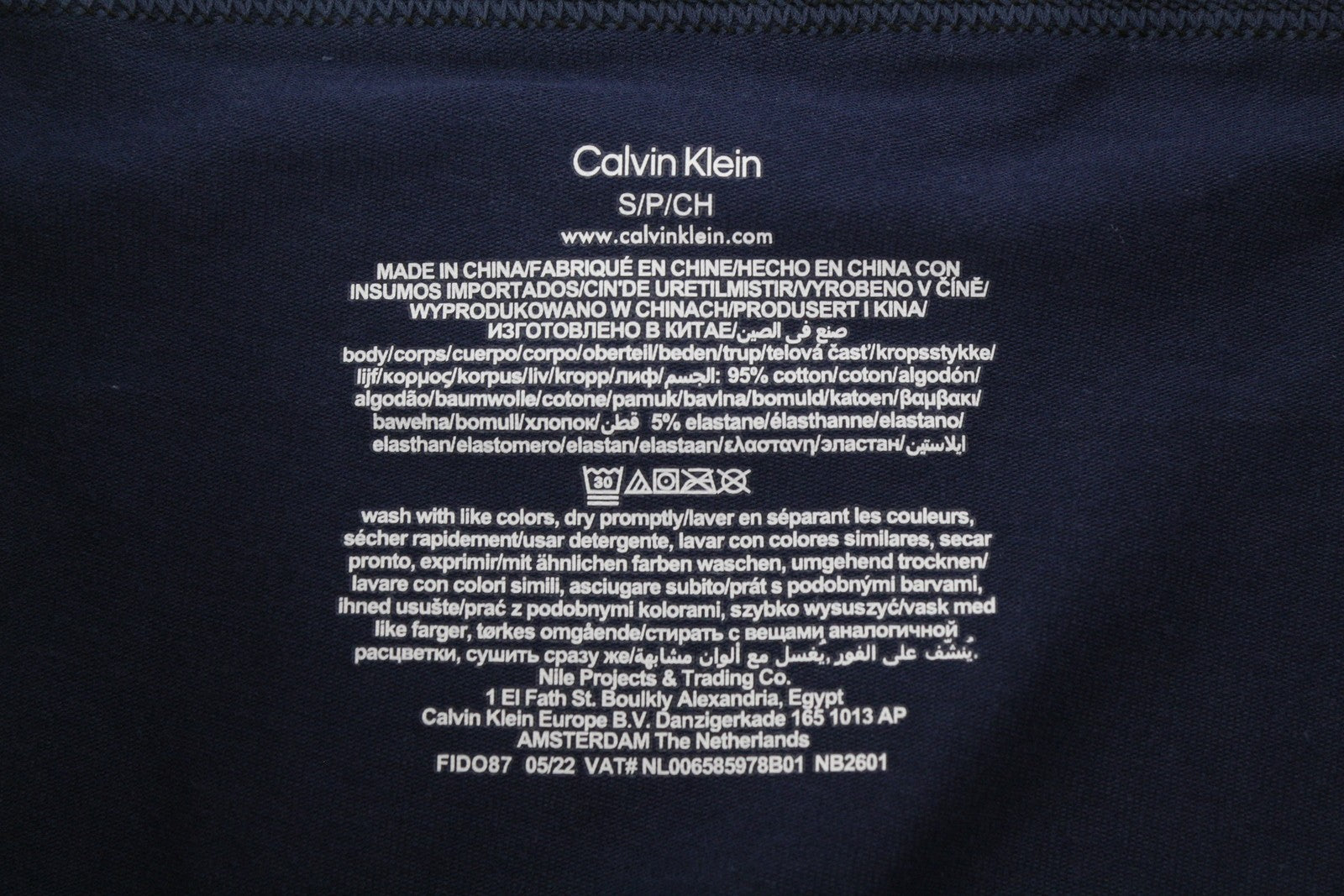 CALVIN KLEIN vyriški apatiniai M dydžio mėlynos spalvos, kūno išryškinančios medvilninės tamprios kelnaitės, 2 vnt. pakuotėje 