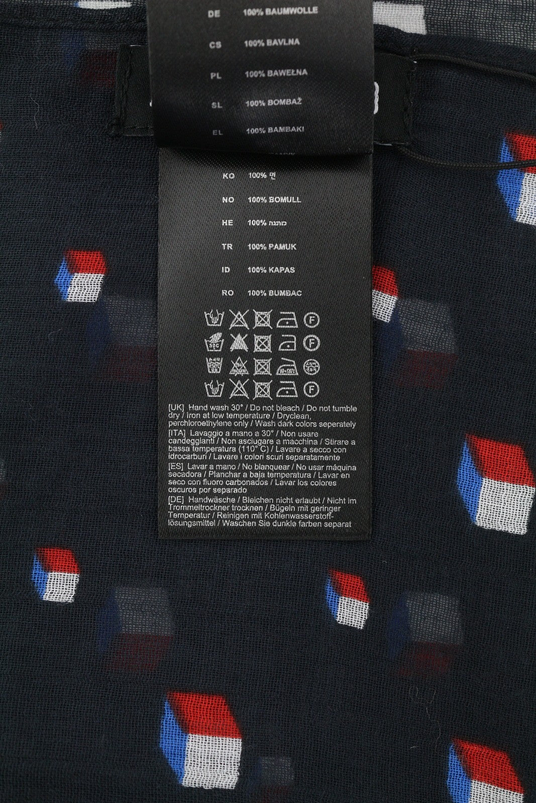 ANTONY MORATO moteriškas šalikas OS juodos medvilnės rašto įvyniojimas atsitiktinis logotipas unisex