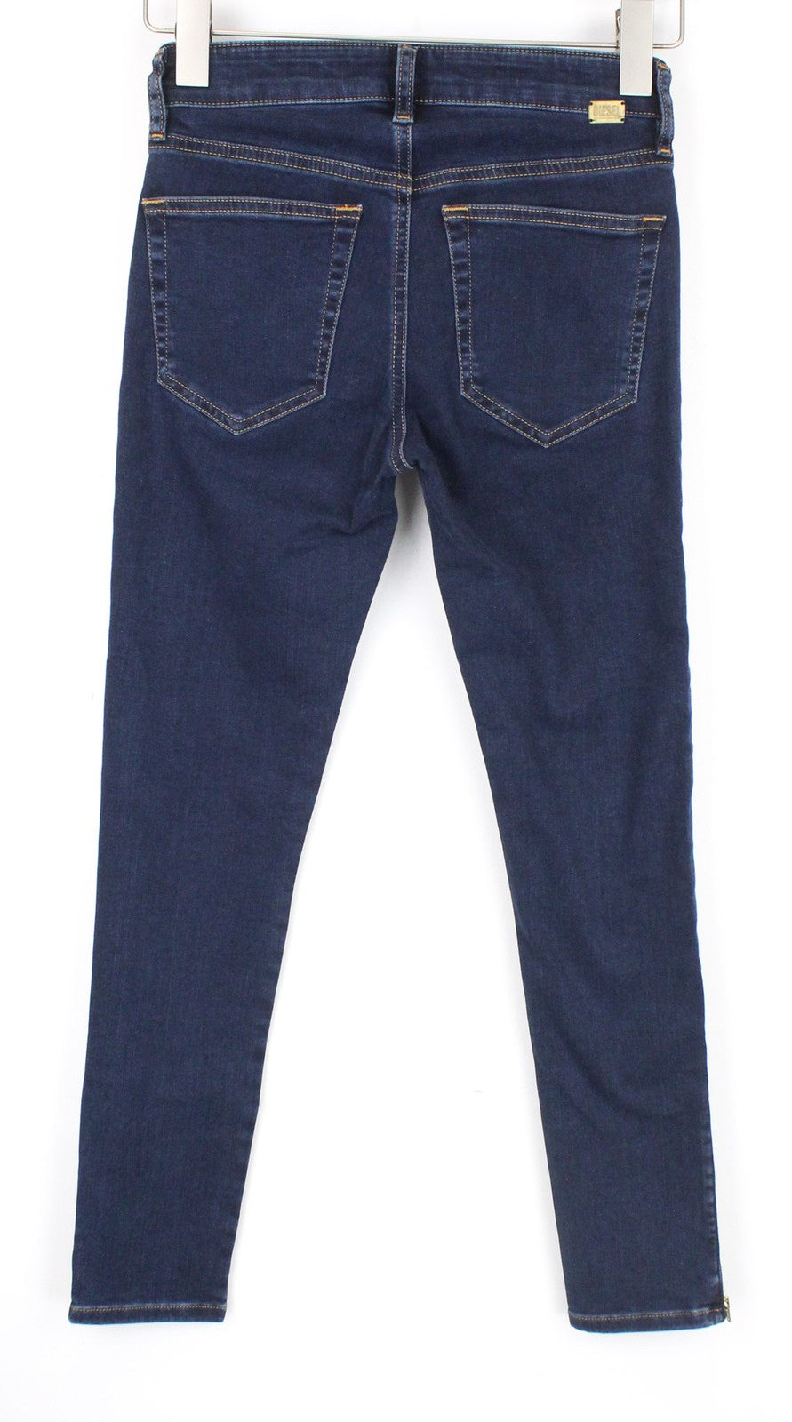 DIESEL Slandy-Zip 083AM Women's W26/L30 Skinny Blue Zipped Fit Stretch Jeans