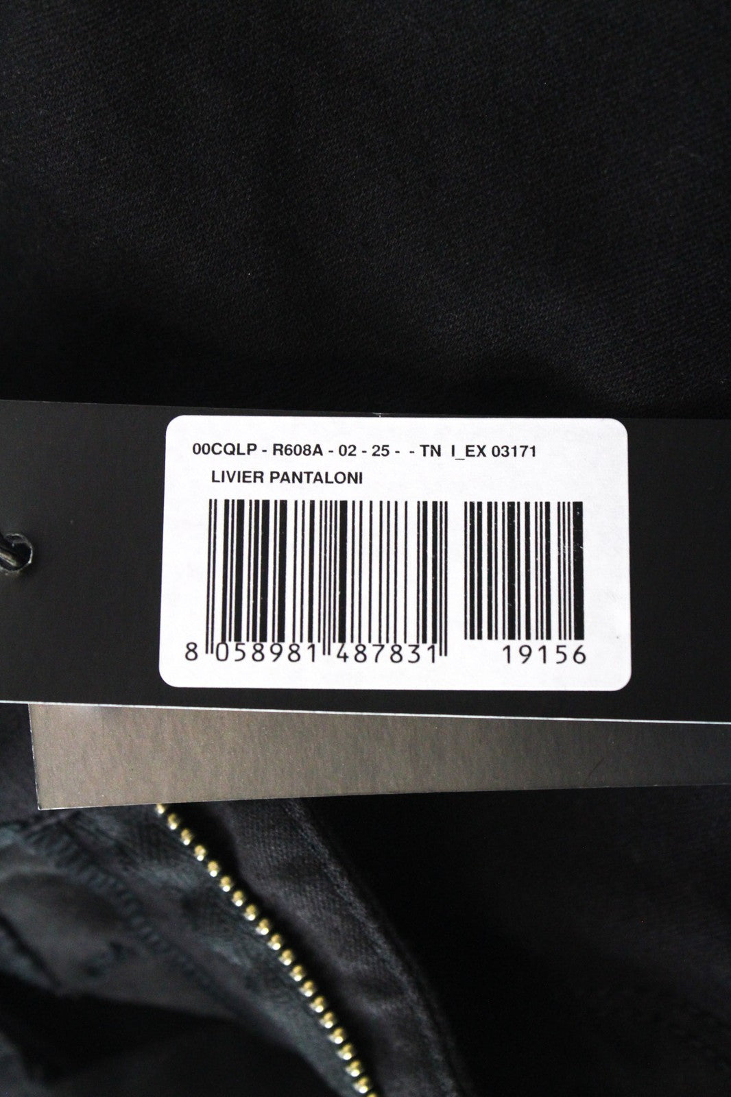 DIESEL Livier R608A Women's Jegging W25 Black Cotton Stretch Super Slim Fit