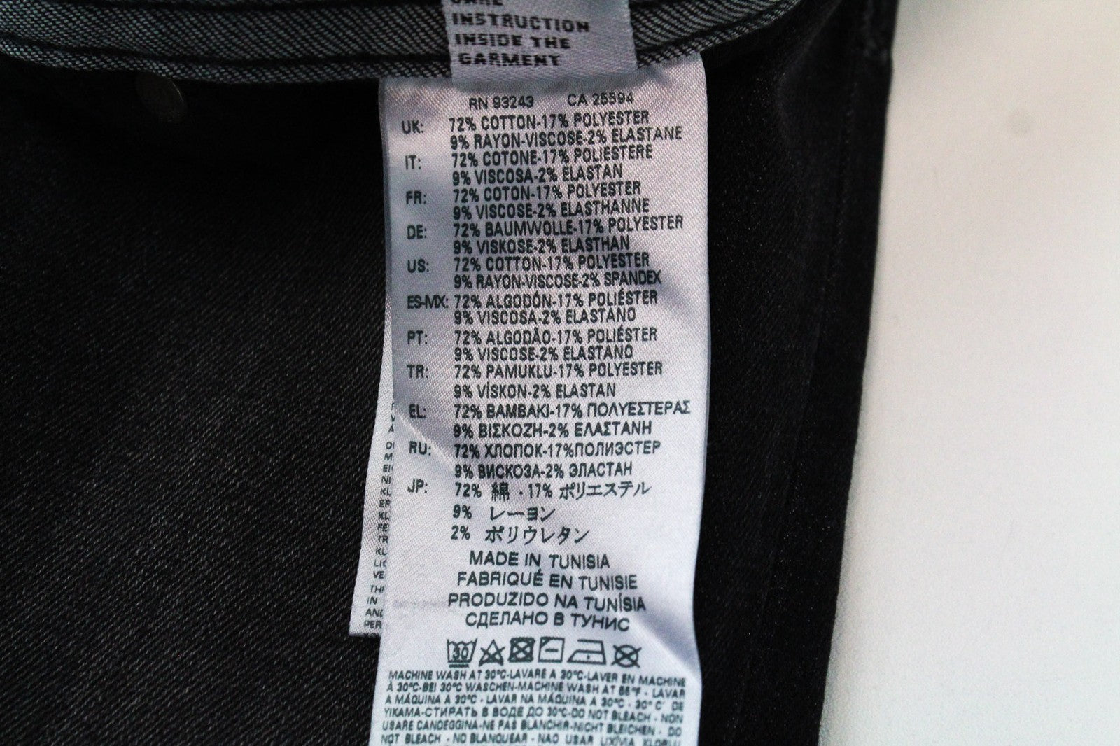 DIESEL Thommer 0687J vyriški W32/L30 ploni, tamprūs medvilniniai pilki džinsai 