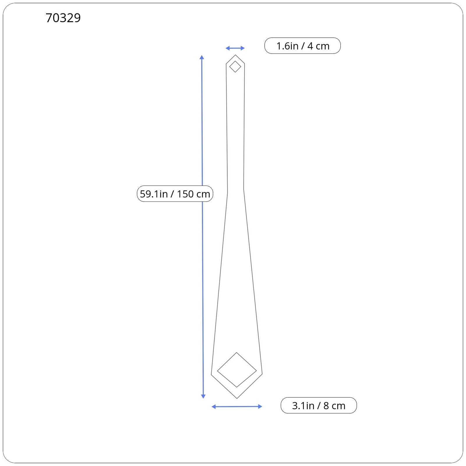 SUITSUPPLY vyriškas kaklaraištis ~150x8cm violetinis vilnos mišinio languotas smailiais galais 