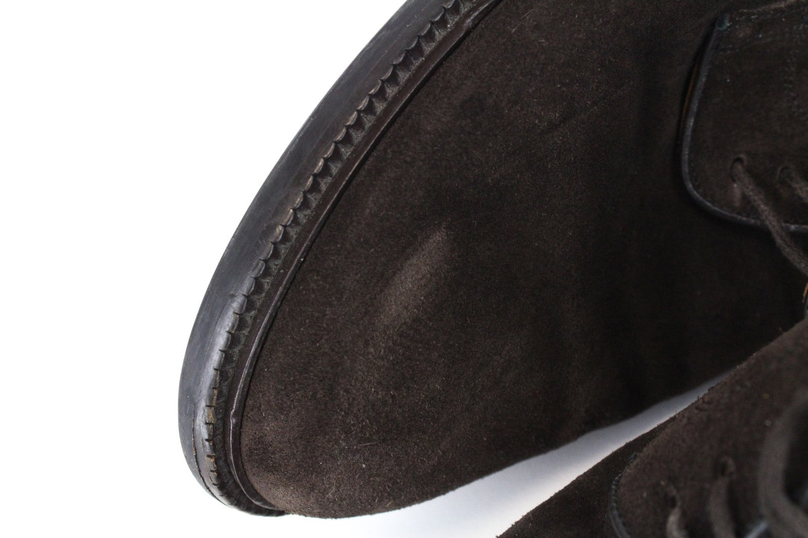 SUITSUPPLY vyriški batai, EU44, rudi zomšiniai, suvarstomi, formalūs, žemapadžiai bateliai 