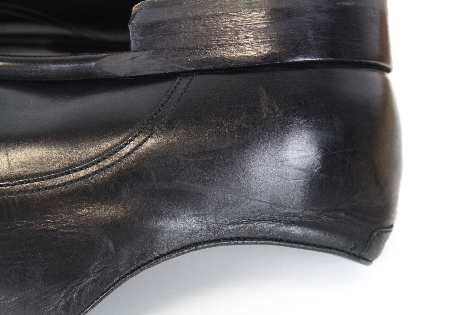 SUITSUPPLY Men's Oxford Shoes EU47/UK13 Black Classic Calf Leather Formal