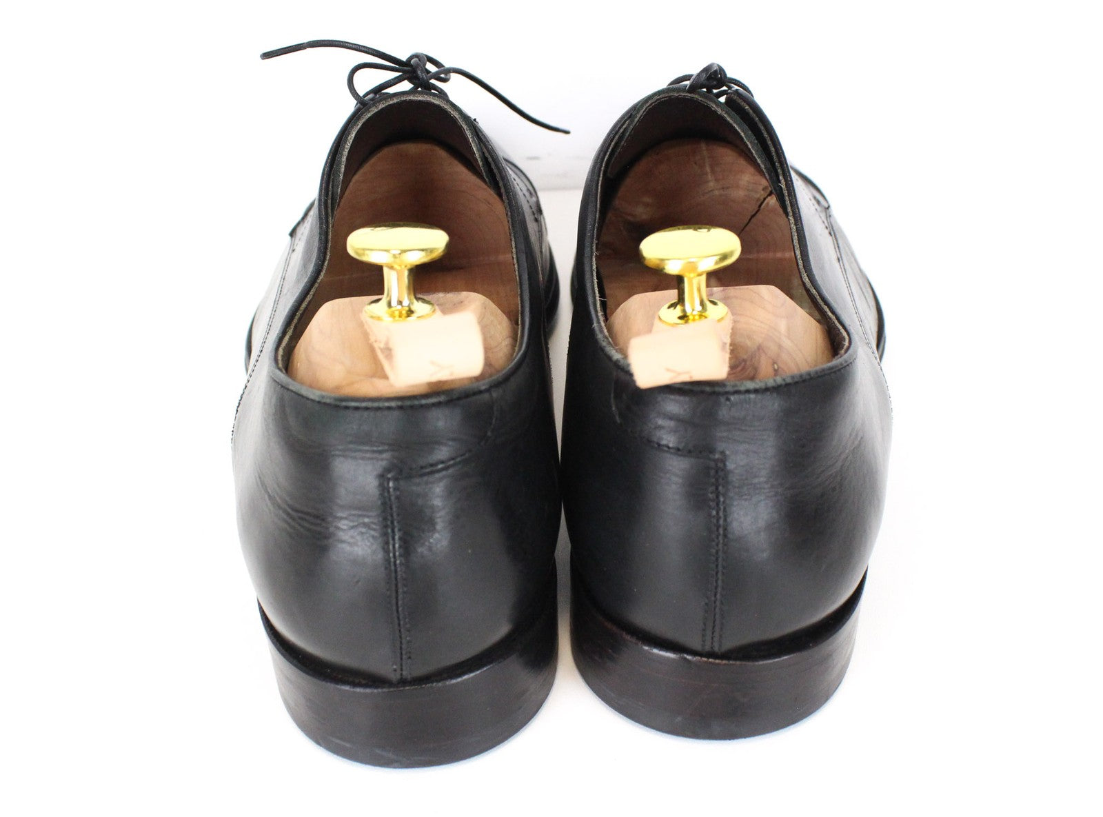 SUITSUPPLY Men's Oxford Shoes EU47/UK13 Black Classic Calf Leather Formal