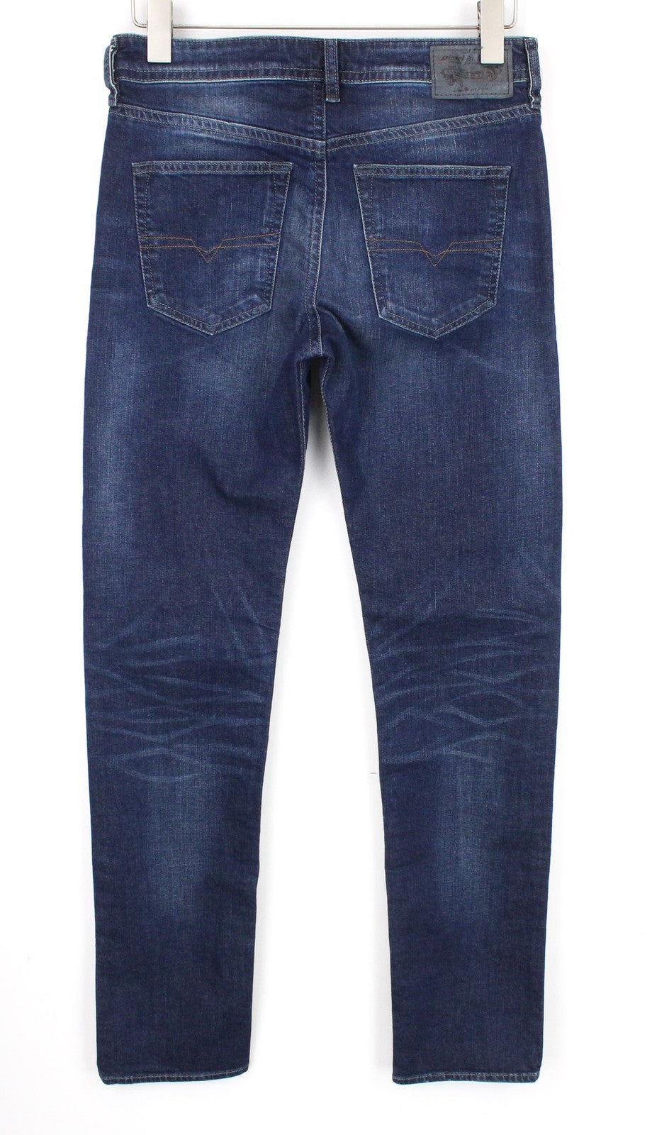 DIESEL Buster R853R vyriški džinsai W28/L32 Regular Slim Tapered Stretch mėlyni džinsai 