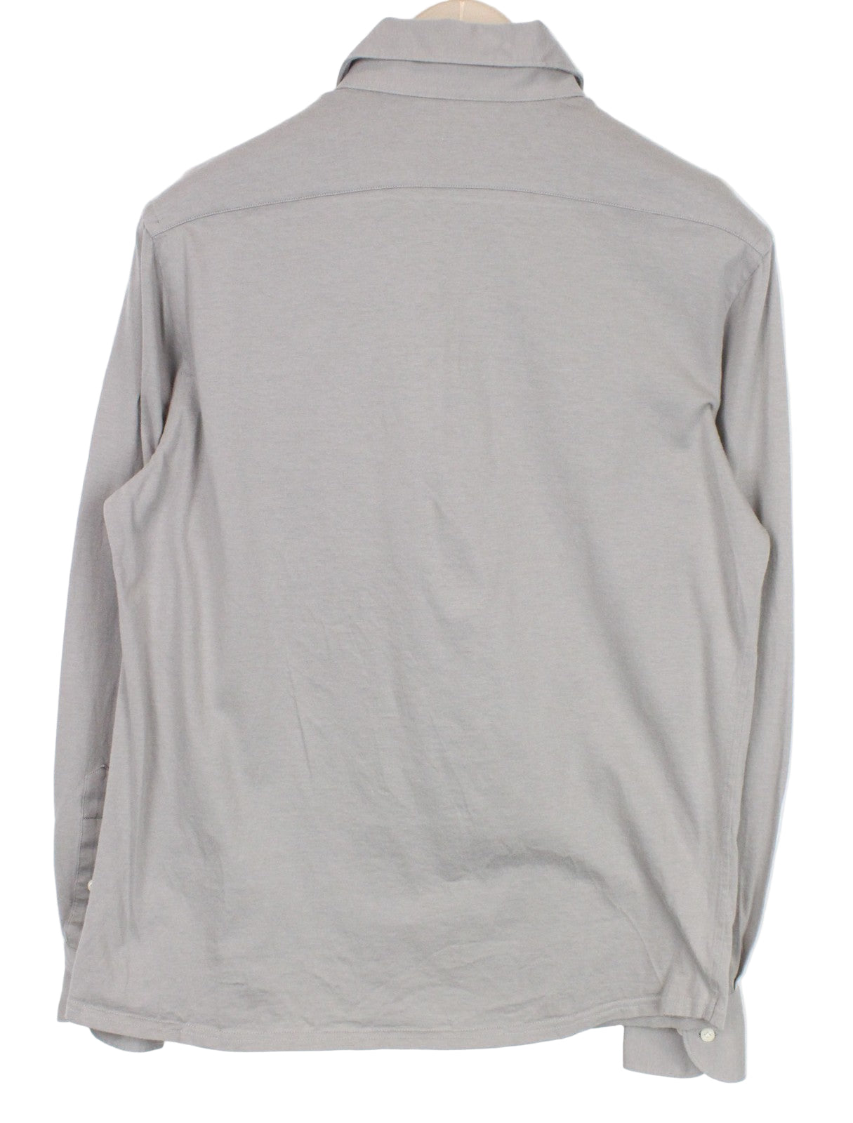 SUITSUPPLY vyriški marškiniai 39/15,5/40/15,75 rudi polo egiptietiškos medvilnės itin ploni 