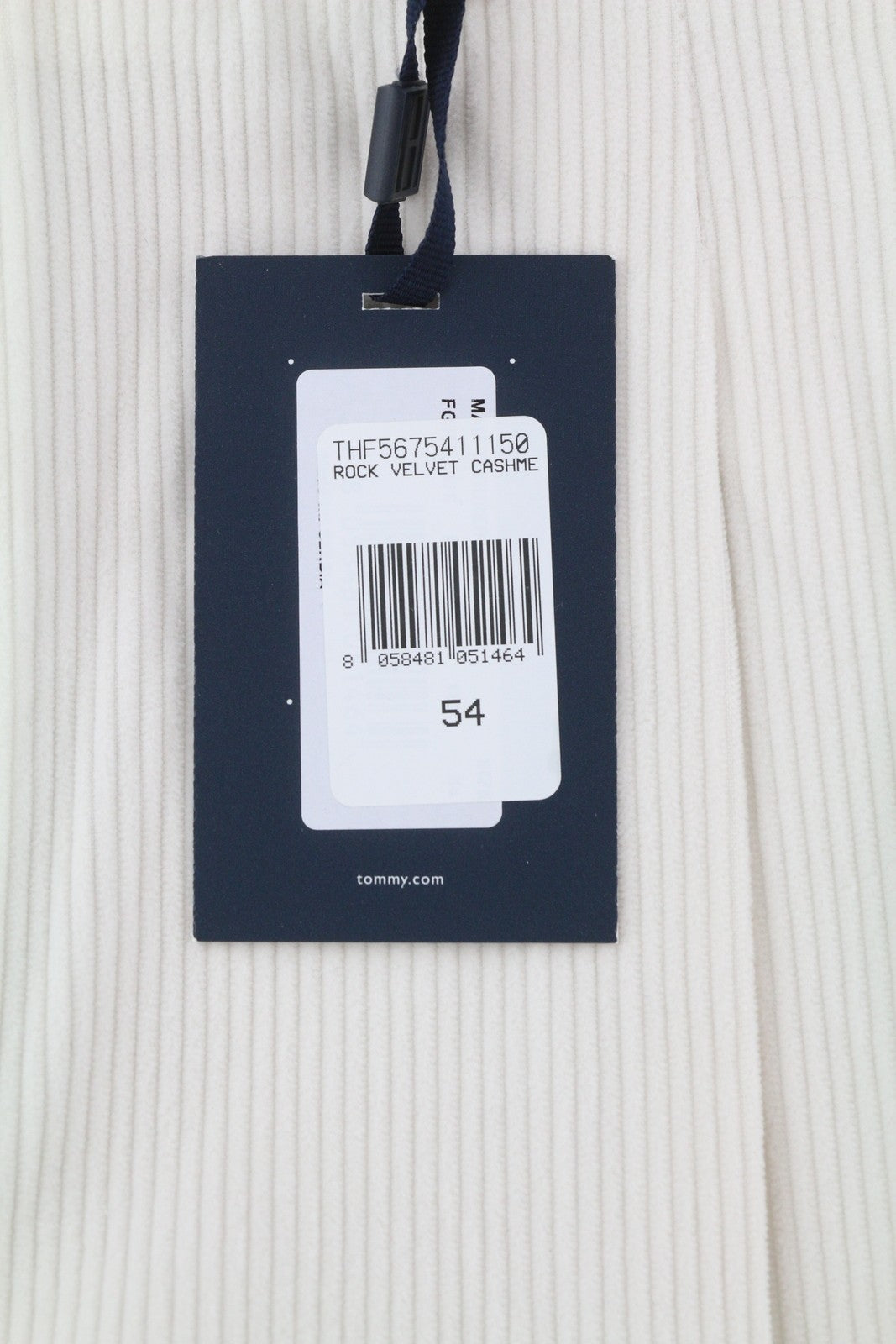 TOMMY HILFIGER „Rock Velvet Lardini“ vyriškos kelnės, W38, klostuotos, velveto, RRP 139 € 