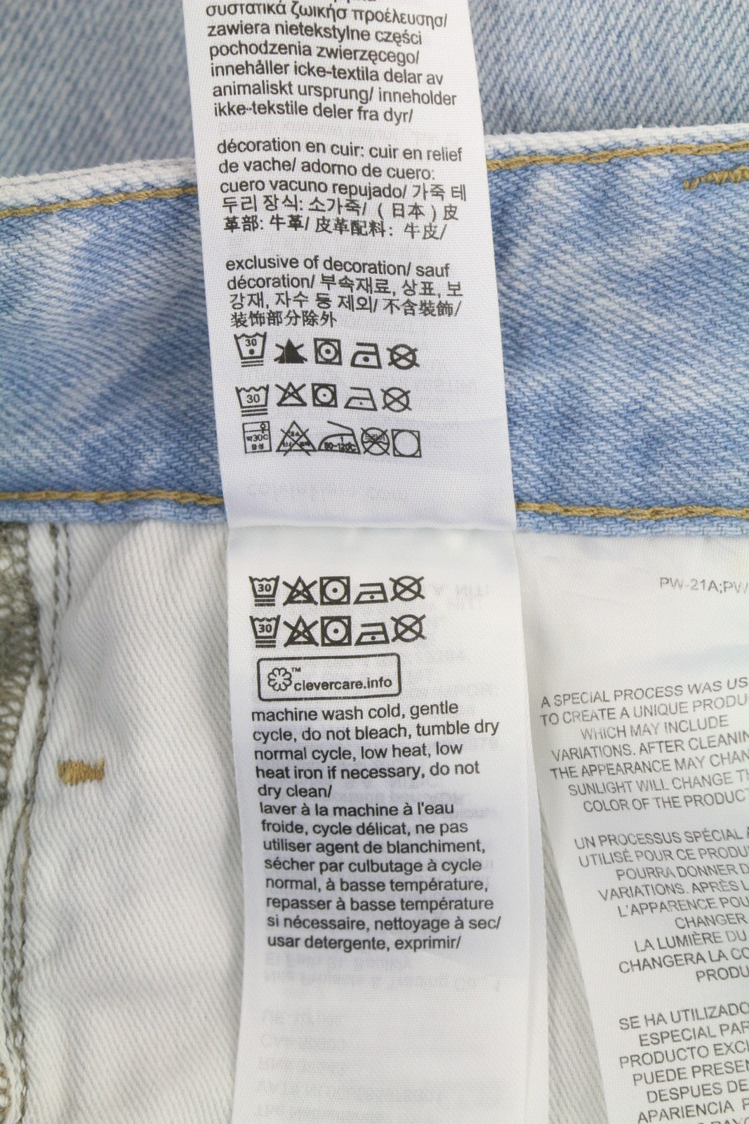 CALVIN KLEIN 90-ųjų laisvi vyriški džinsai W32 šviesiai mėlyni skalbti išblukę plisuoti užtrauktukai 