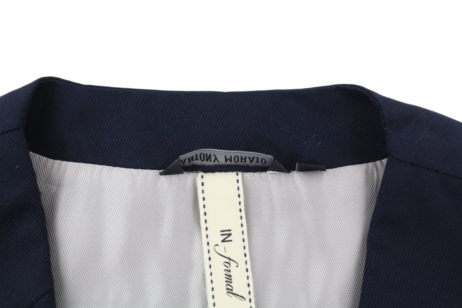 ANTONY MORATO vyriška liemenė XS dydžio, tamsiai mėlyna, su įpjovomis atvarte, dvieilis pamušalas 