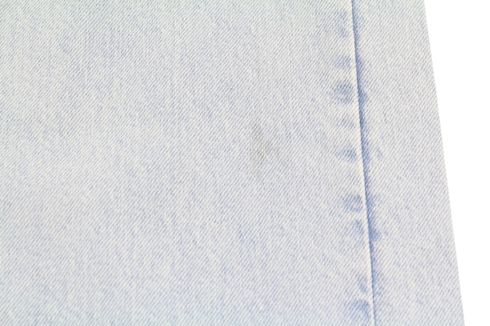 CALVIN KLEIN 90s Straight Men Jeans W32 Light Blue Washed Faded Zipper Denim