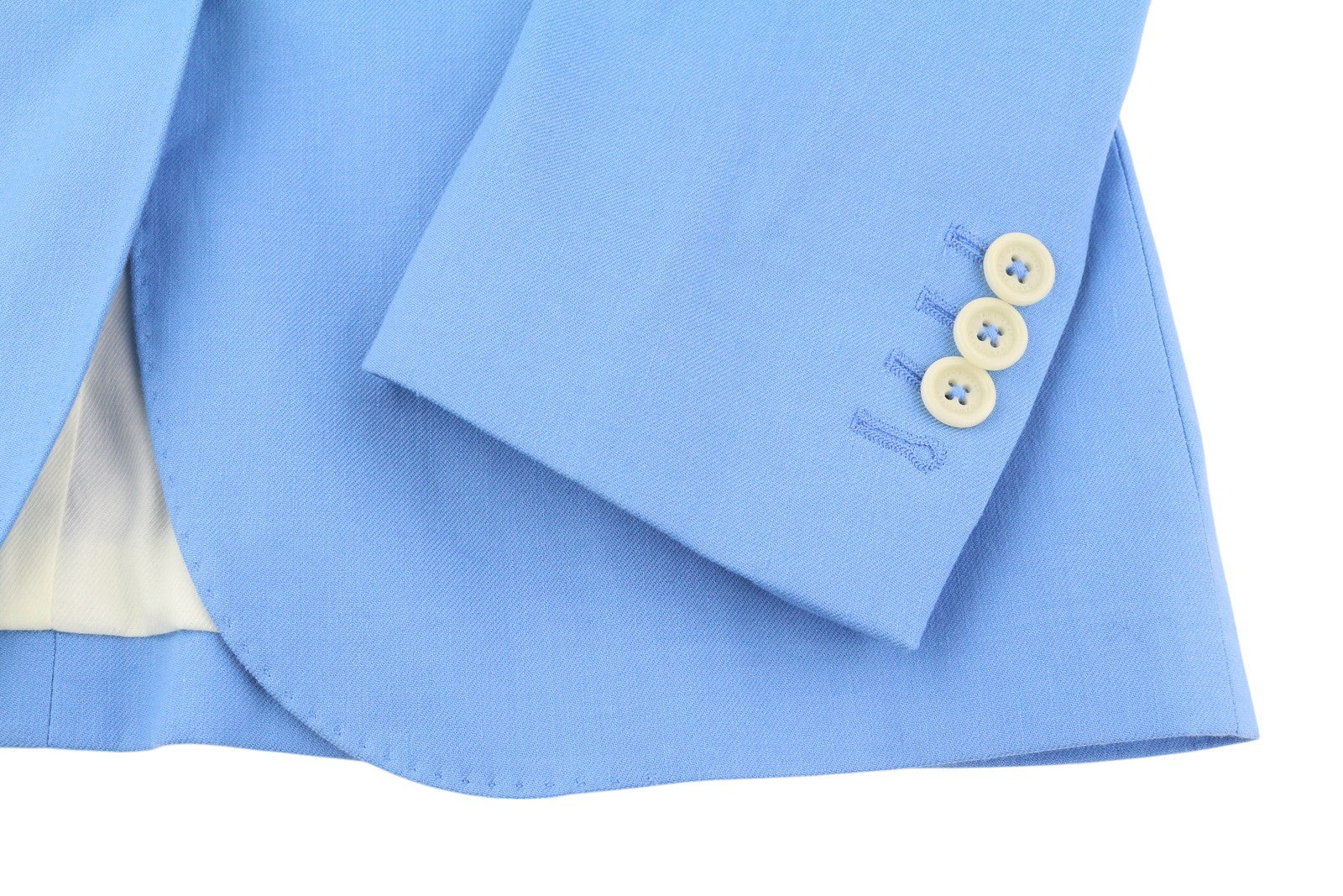 GANT moteriškas švarkas, 34 dydžio, mėlynas lino mišinio švarkas, su įpjovomis atvarte, vienaeilis, laisvalaikio stiliaus, su pamušalu. 