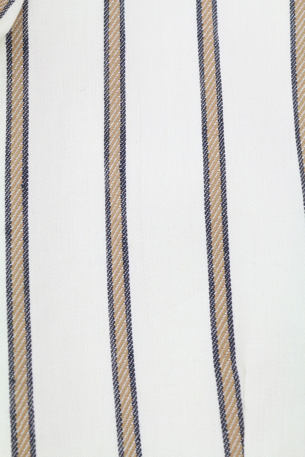 GANT dryžuotas lininis tiesus moteriškas švarkas EU42 balkšvas lininio mišinio audinys su įpjova atvarte 