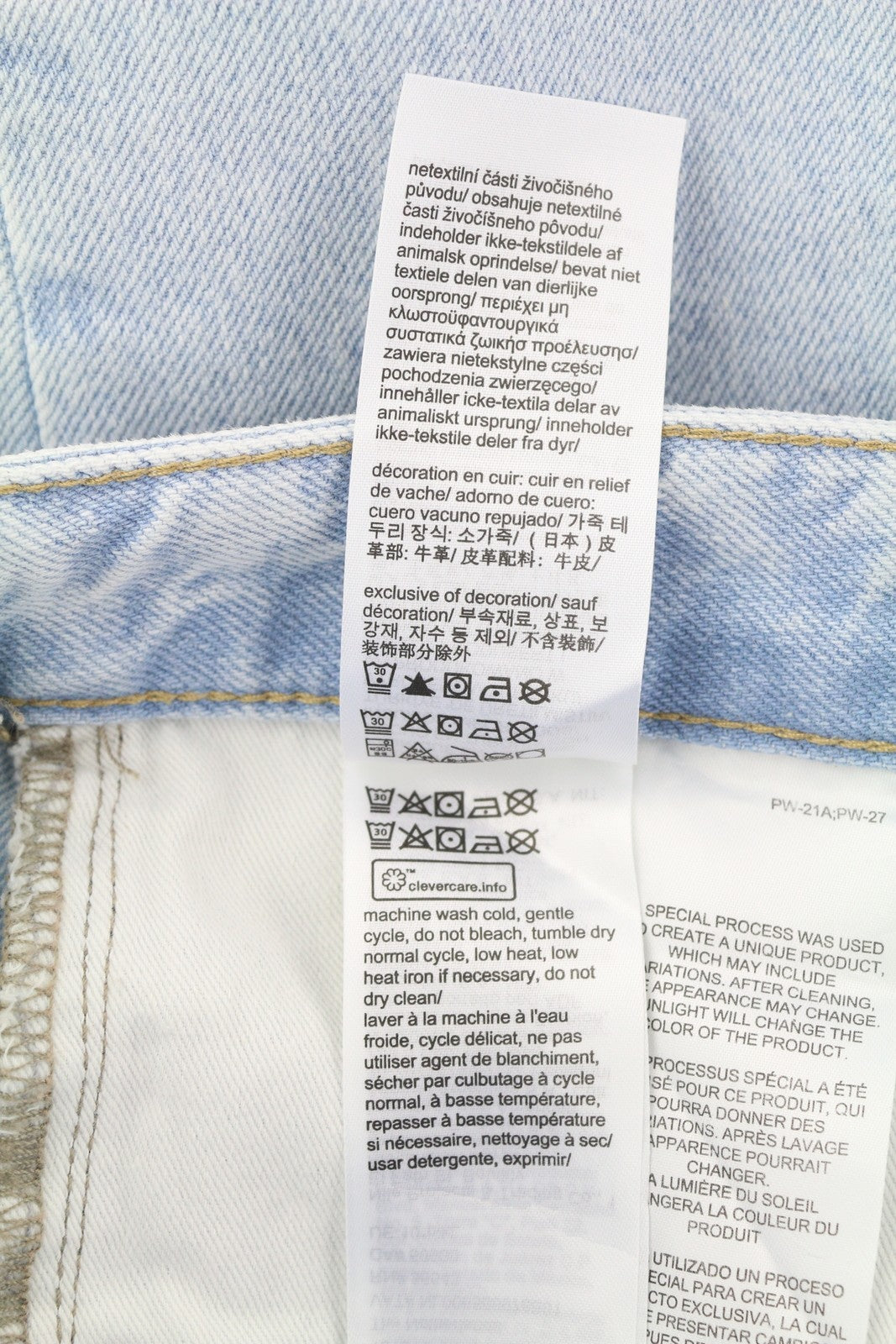 CALVIN KLEIN 90-ųjų tiesūs vyriški džinsai W30 šviesiai mėlyni skalbti išblukę užtrauktukai Fly Denim 