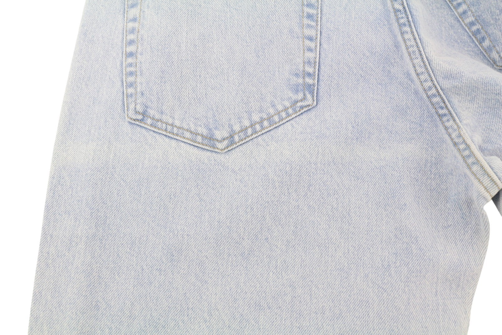 CALVIN KLEIN 90s Straight Men Jeans W29 Light Blue Washed Faded Zip Fly Denim