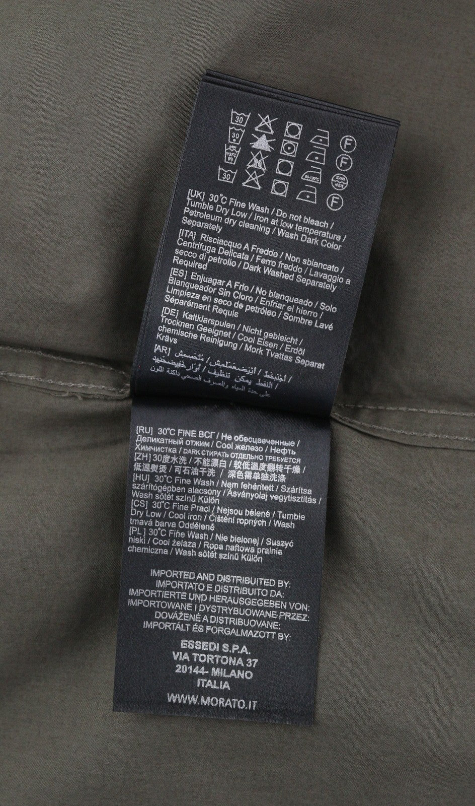 ANTONY MORATO vyriški marškinėliai, tiesaus kirpimo, XS dydžio, žali, su įpjova ir trumpomis rankovėmis.