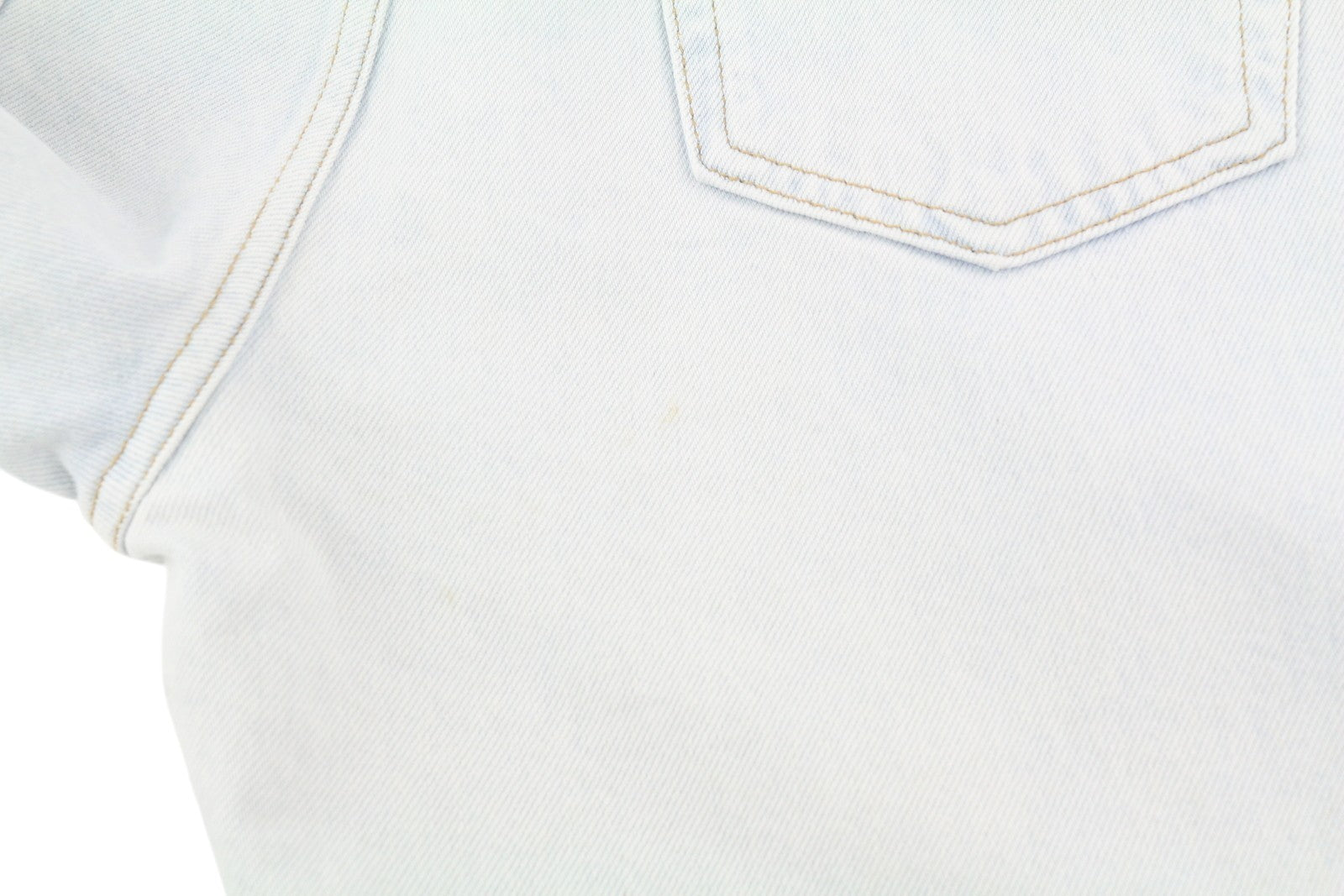 CALVIN KLEIN Regular Taper Men Jeans W30/L32 Light Blue Washed Denim Zip Fly