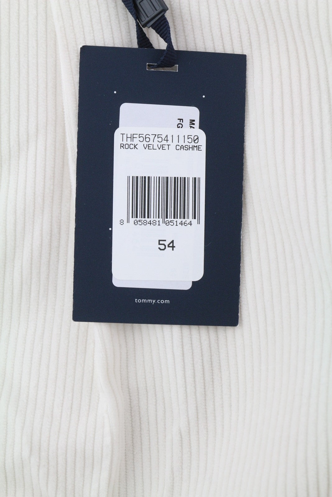 TOMMY HILFIGER „Rock Velvet Lardini“ vyriškos kelnės, W38, klostuotos, velveto, RRP 139 € 