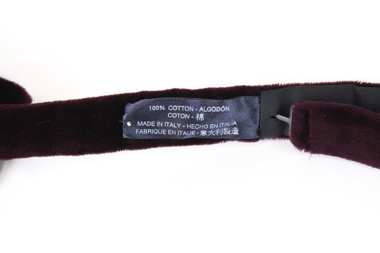 SUITSUPPLY vyriškas varlytės formos kaklaraištis ~49 cm violetinis grynos medvilnės klasikinis formalus drugelio formos aksomas 