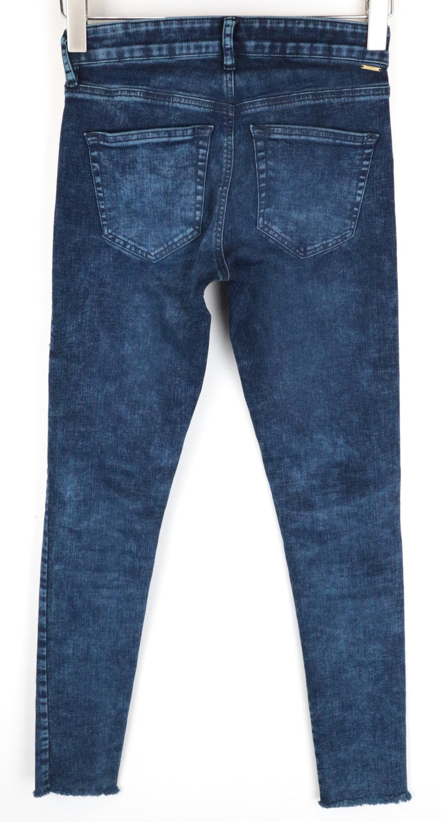 DIESEL Slandy 069DC Women Jeans W26/L34 Super Slim-Skinny Blue Cotton Stretch