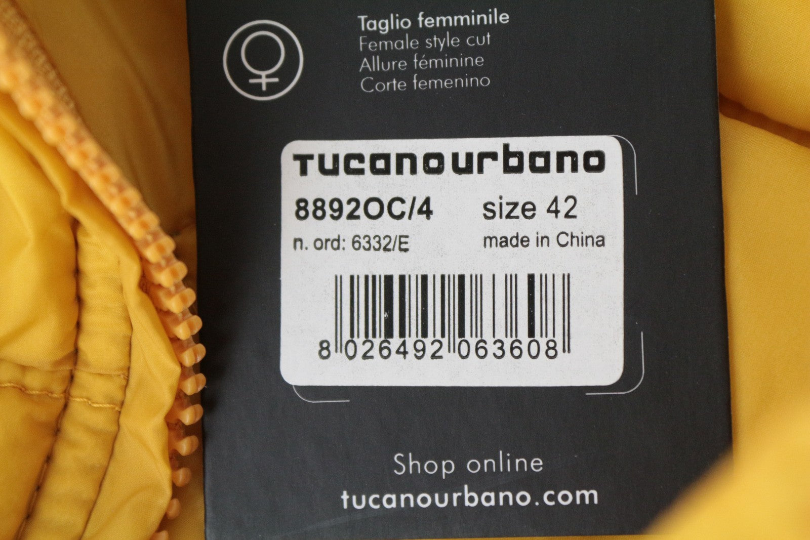 TUCANO URBANO Hot Dan moteriška liemenė, EU42, geltona, paminkštinta, dygsniuota, vandeniui atspari motociklų liemenė 