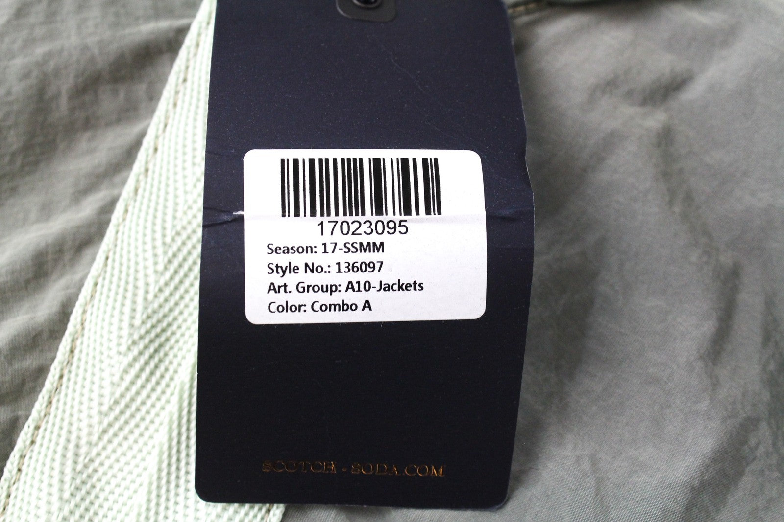 SCOTCH &amp; SODA Ams Couture vyriška striukė ~L pilka lengva ilgomis rankovėmis su gobtuvu 