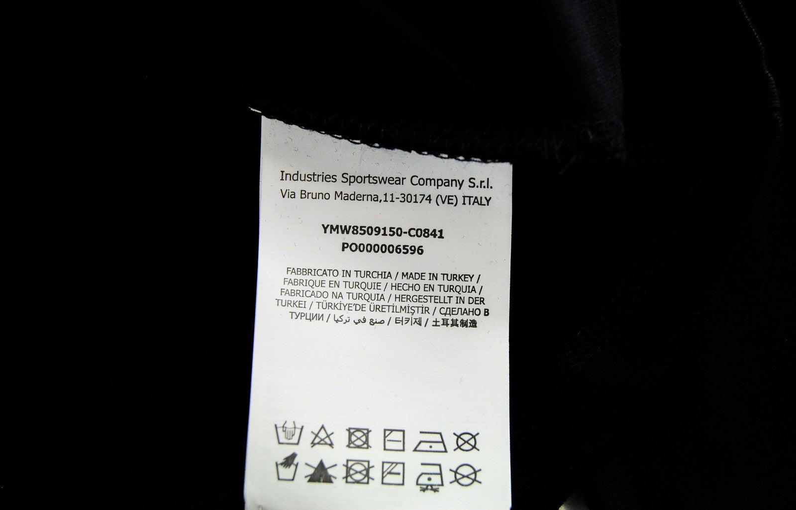 MARINA YACHTING moteriški marškinėliai ilgomis rankovėmis M juodi medvilniniai tamprūs megztiniai su logotipu 