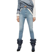 DIESEL Babhila-High 081AF Women Jeans W26/L30 Slim Skinny Blue Cotton Stretch