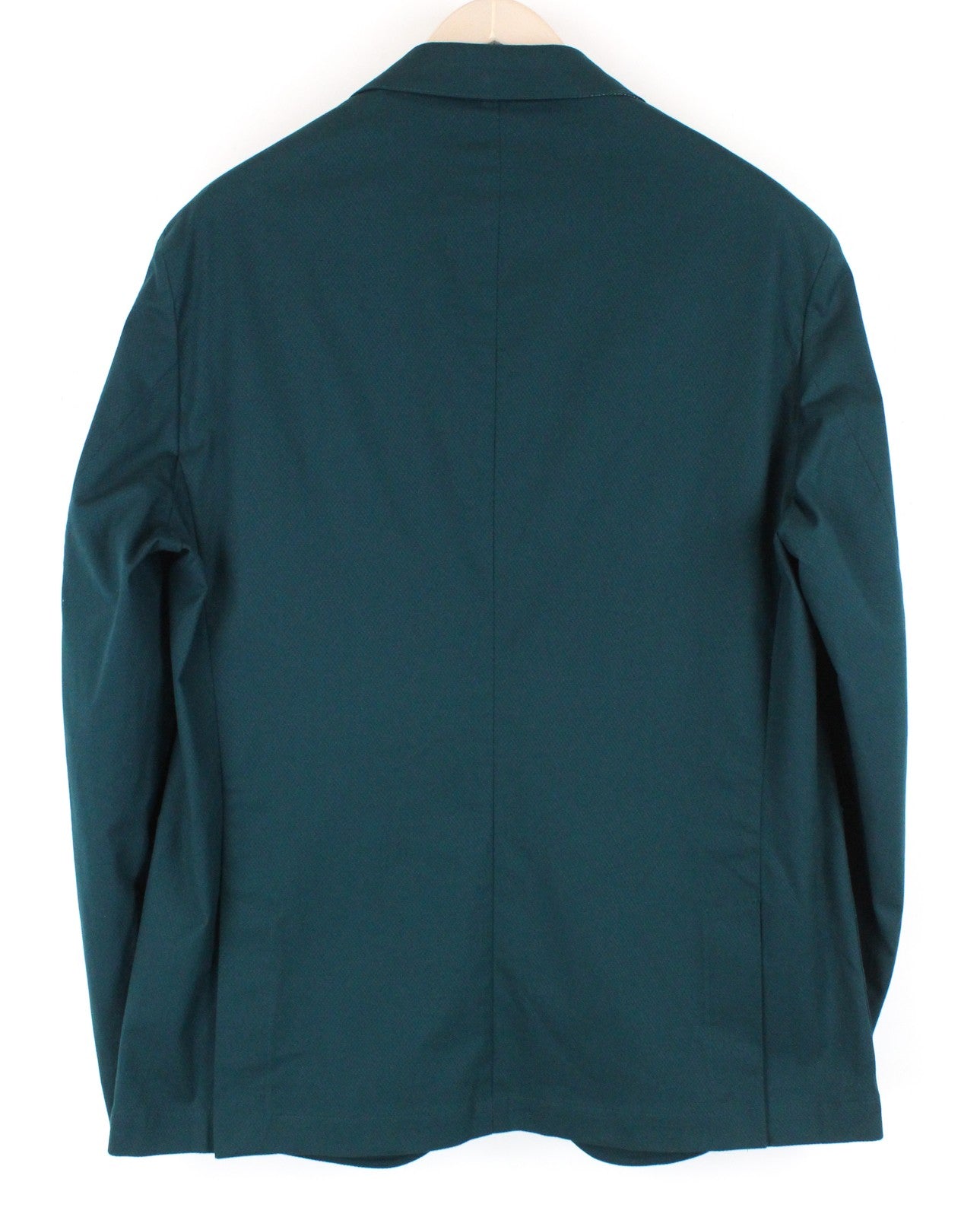 HARMONT &amp; BLAINE vyriškas švarkas 56 žalias medvilninis tamprus švarkas be pamušalo klasikinis su įpjova atvarte 