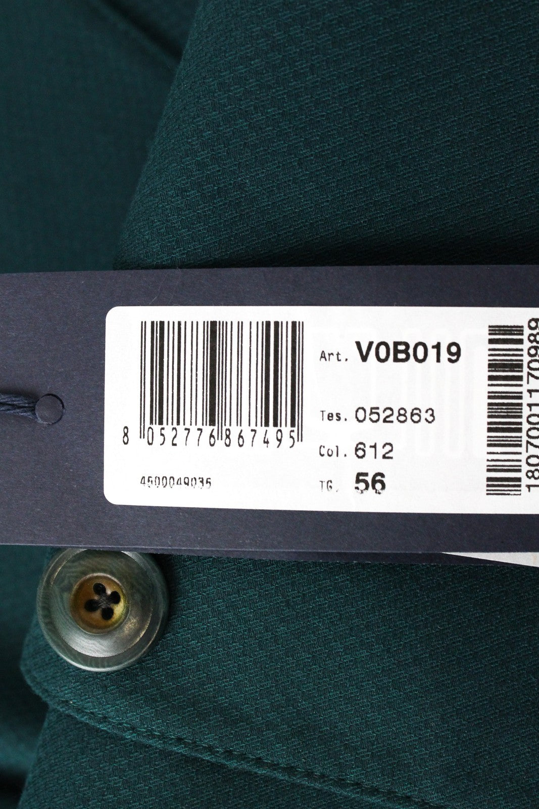 HARMONT &amp; BLAINE vyriškas švarkas 56 žalias medvilninis tamprus švarkas be pamušalo klasikinis su įpjova atvarte 