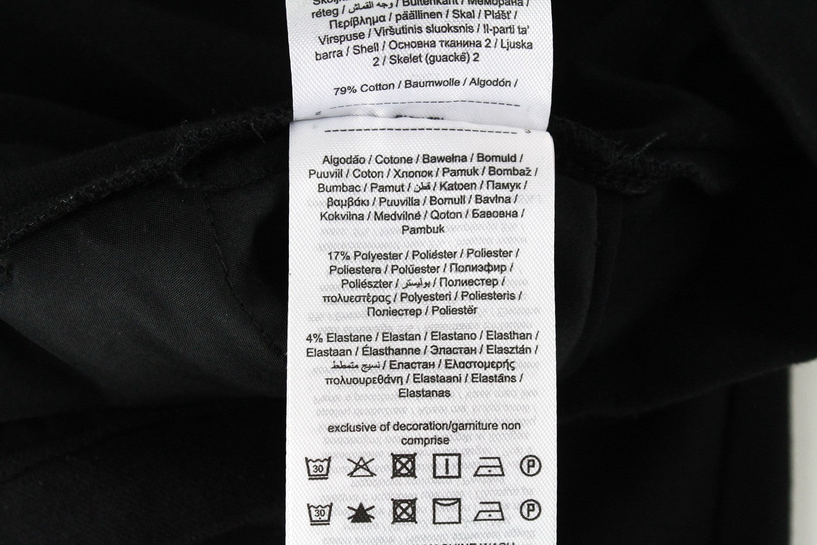 ONLY nėščiosioms skirtos kelnės M dydžio, juodos, raišteliu, formalaus stiliaus, paprastos, tamprios 