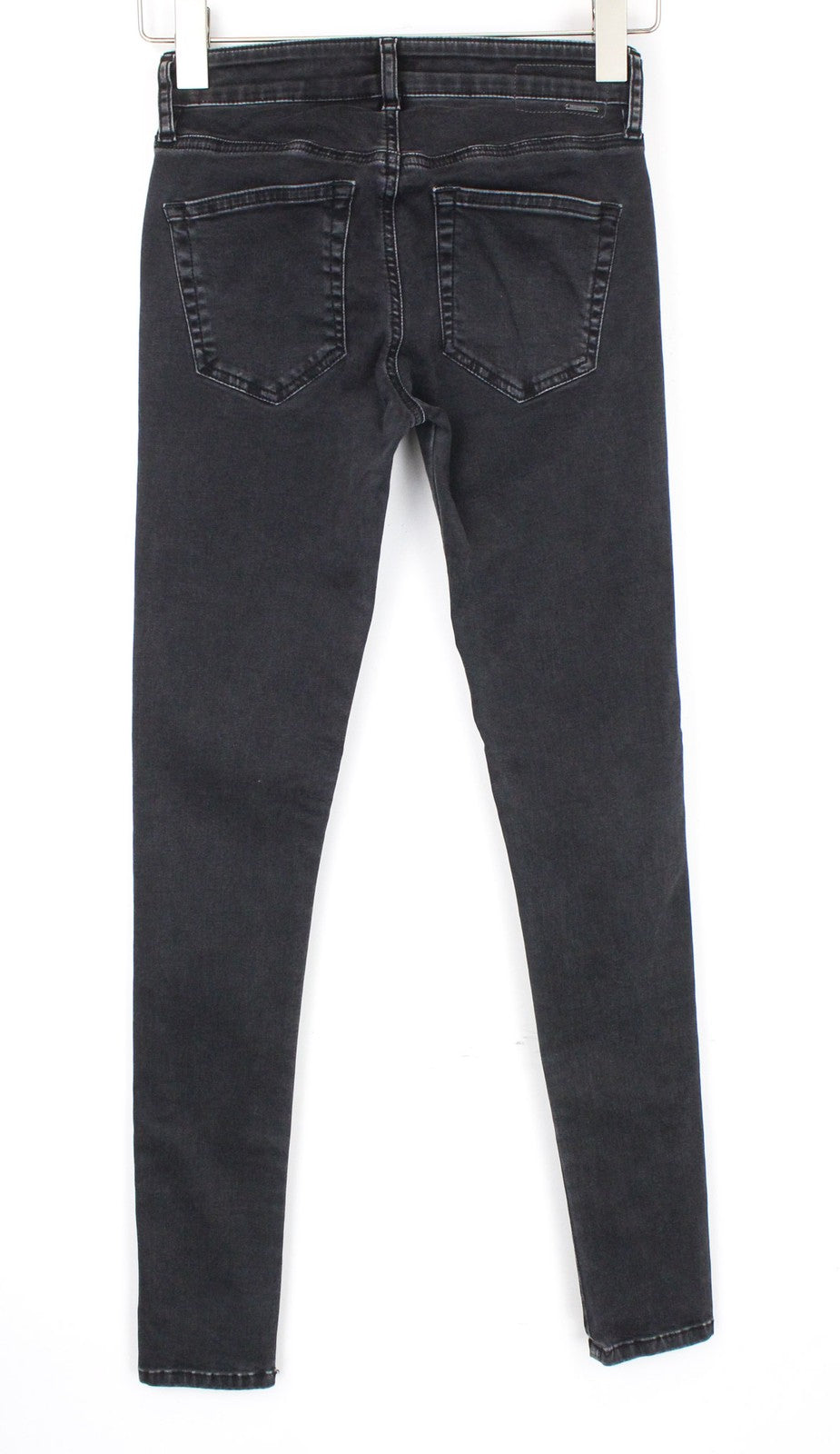 DIESEL Slandy 0680I Women Jeans W23/L32 Grey Girls Super Slim Skinny Stretch