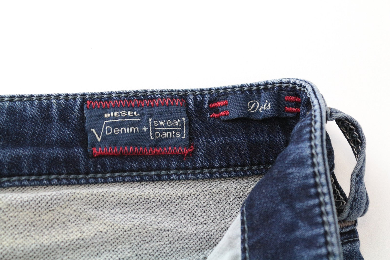 DIESEL Doris-Ne 0669N Women Jeans W25 Sweat Jogg Blue Super Slim Skinny Stretch