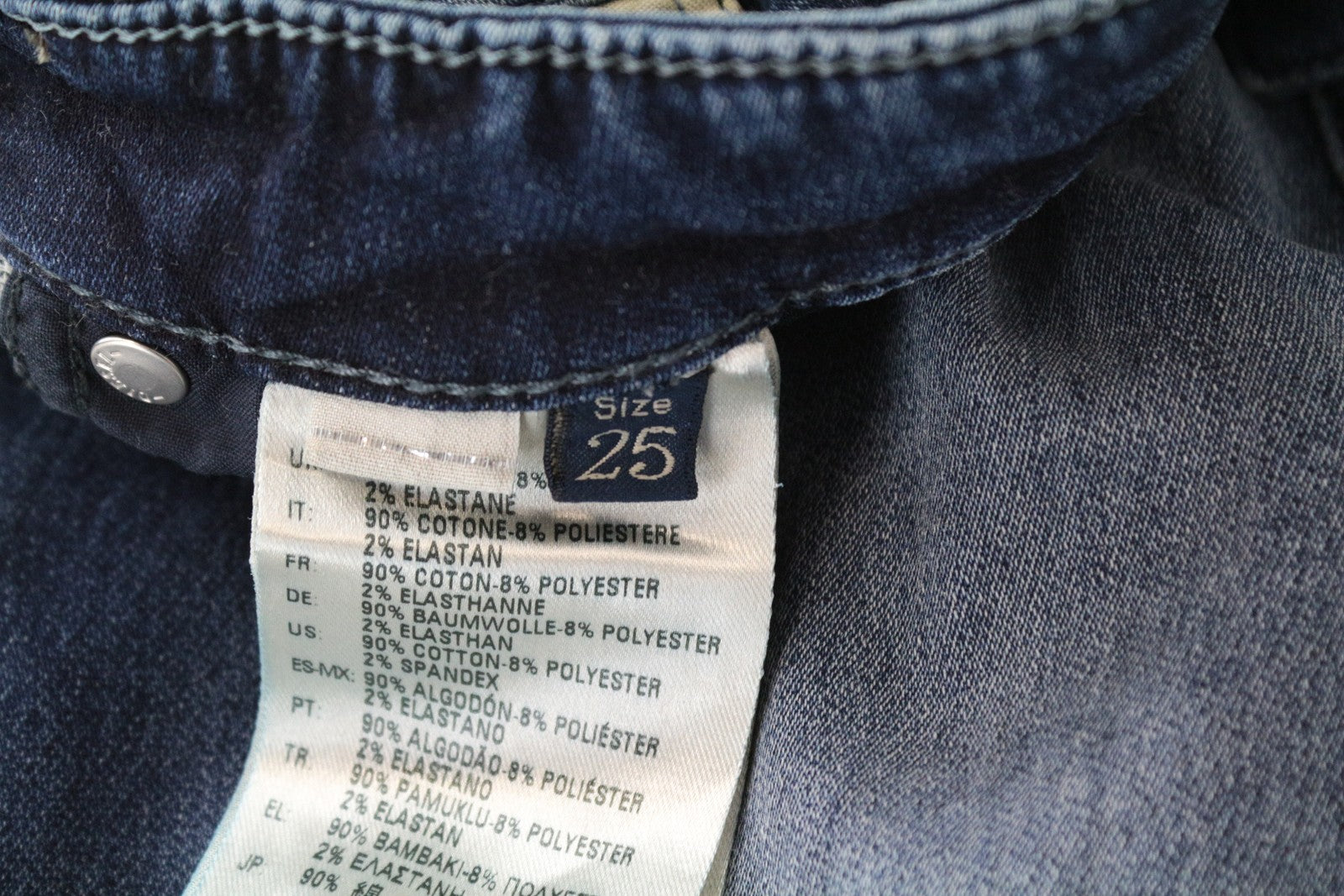 DIESEL Doris-Ne 0669N Women Jeans W25 Sweat Jogg Blue Super Slim Skinny Stretch