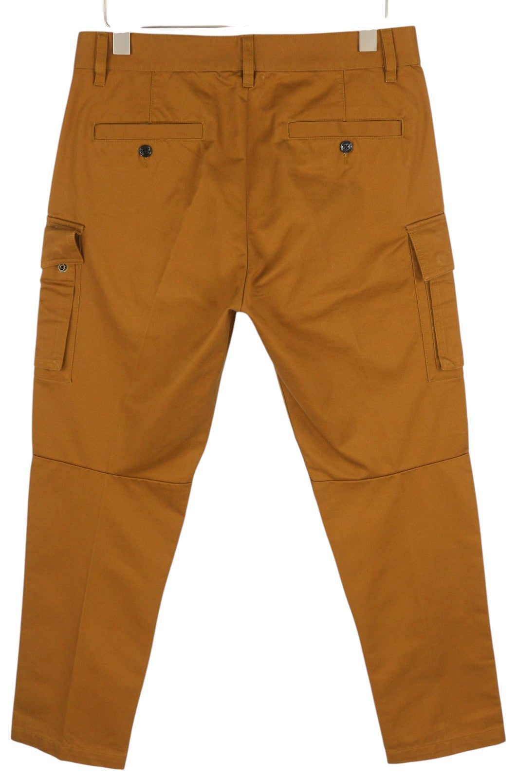 DIESEL P-Cor-CL vyriškos kelnės W31 rudos, siaurėjančios, su užtrauktuku ir logotipu, RMK 265 USD 