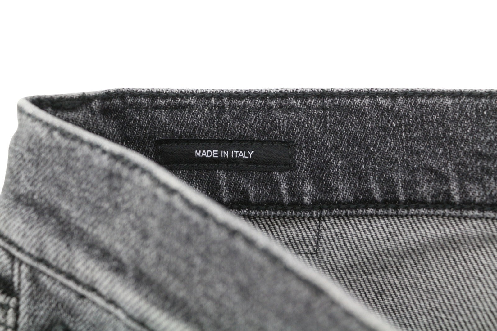 R13 Boyfriend Women Jeans 27 Vintage Grey Washed Faded Denim Zip Ankle Length