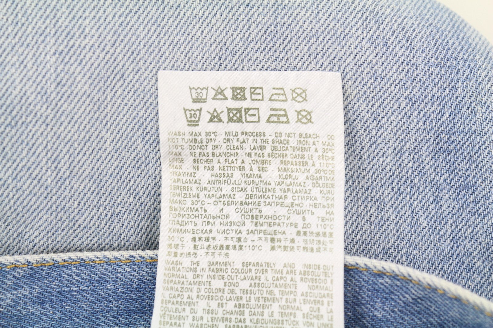 DIESEL 1995 D-Sark 09I29 vyriški džinsai W29/L30 mėlyni, tiesūs, vidutinio juosmens, RRP 246 USD 