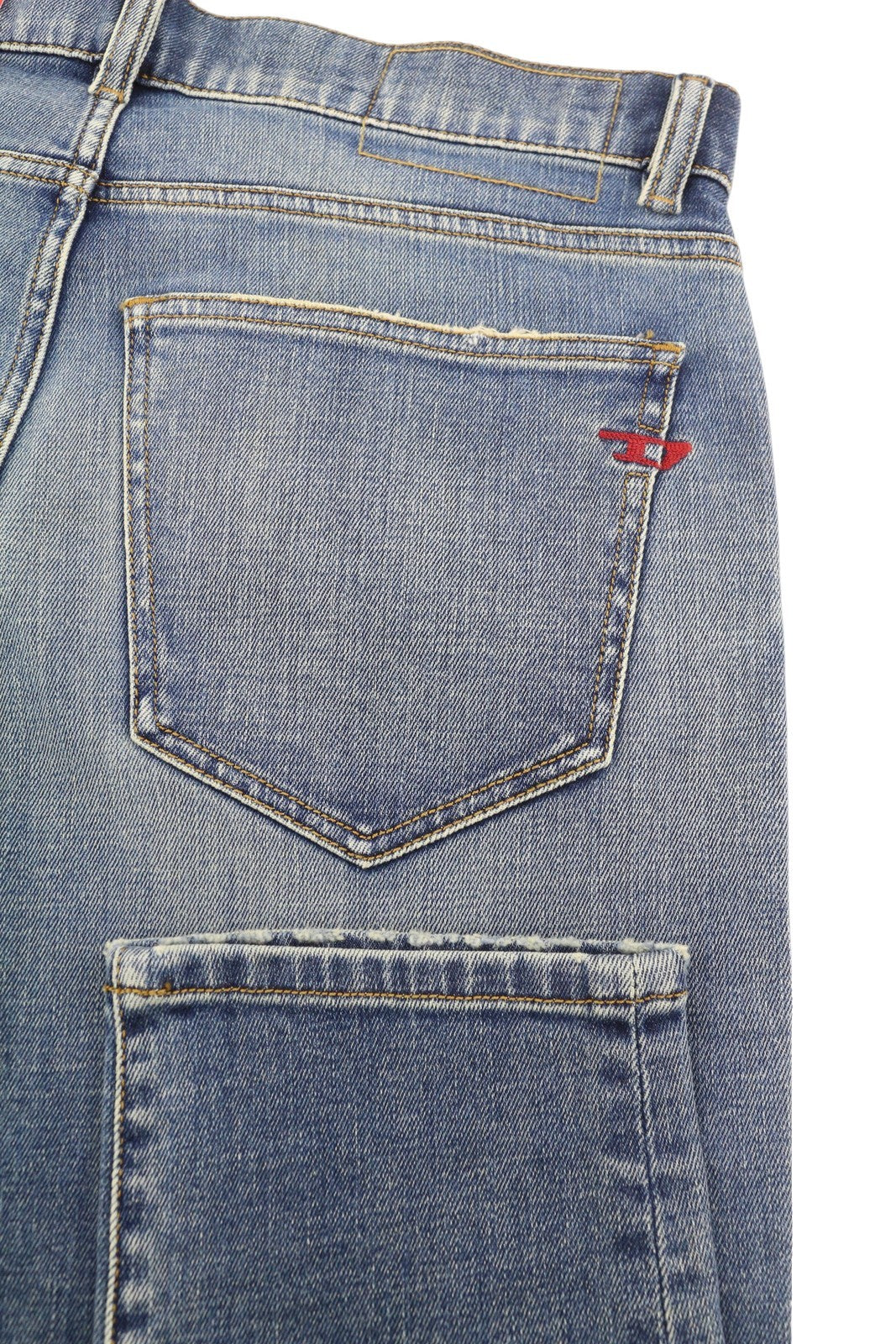 DIESEL 2019 D-Strukt 09C87 vyriški džinsai W31/L34 mėlyni, aptempti, plonos kojos, rekomenduojama kaina 189 € 