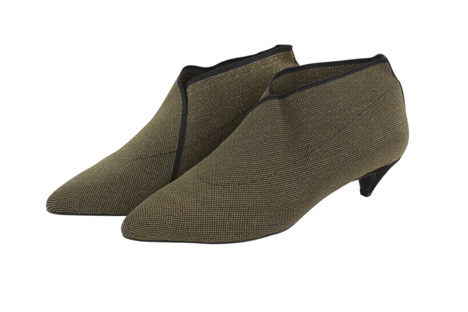 EMPORIO ARMANI X3M257 moteriški aukštakulniai, rudi, blizgantys, smailūs, iki kulkšnies, EU37 