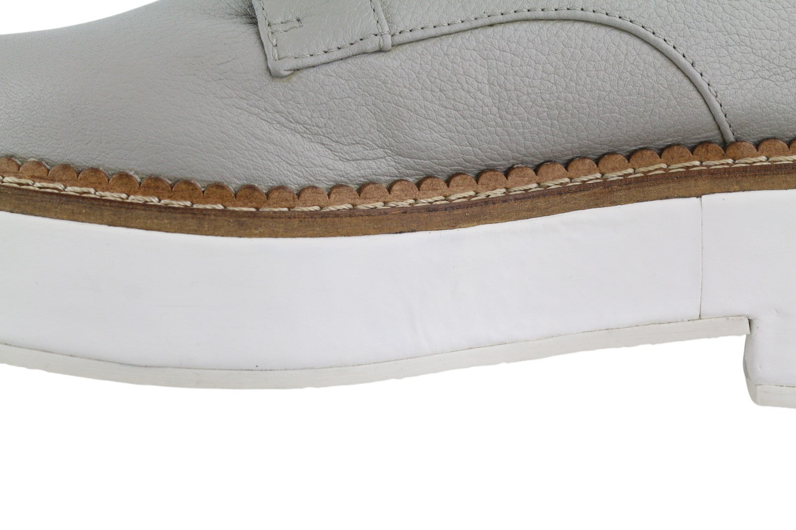 EMPORIO ARMANI X3C139 moteriški bateliai, 37 dydžio, pilki, odiniai, platforminiai, oksfordo stiliaus bateliai, RMK 226 € 