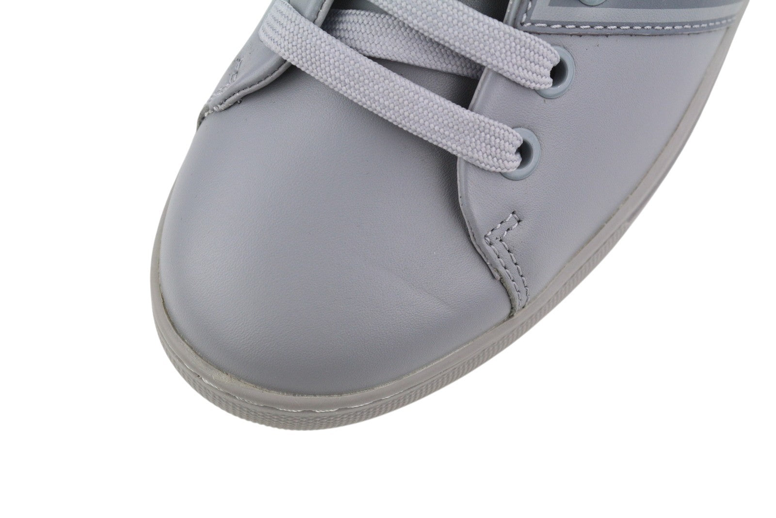 EMPORIO ARMANI X3X096 moteriški sportbačiai, pilki, odiniai, apvali nosis, žemakulniai, RRP 169 € 