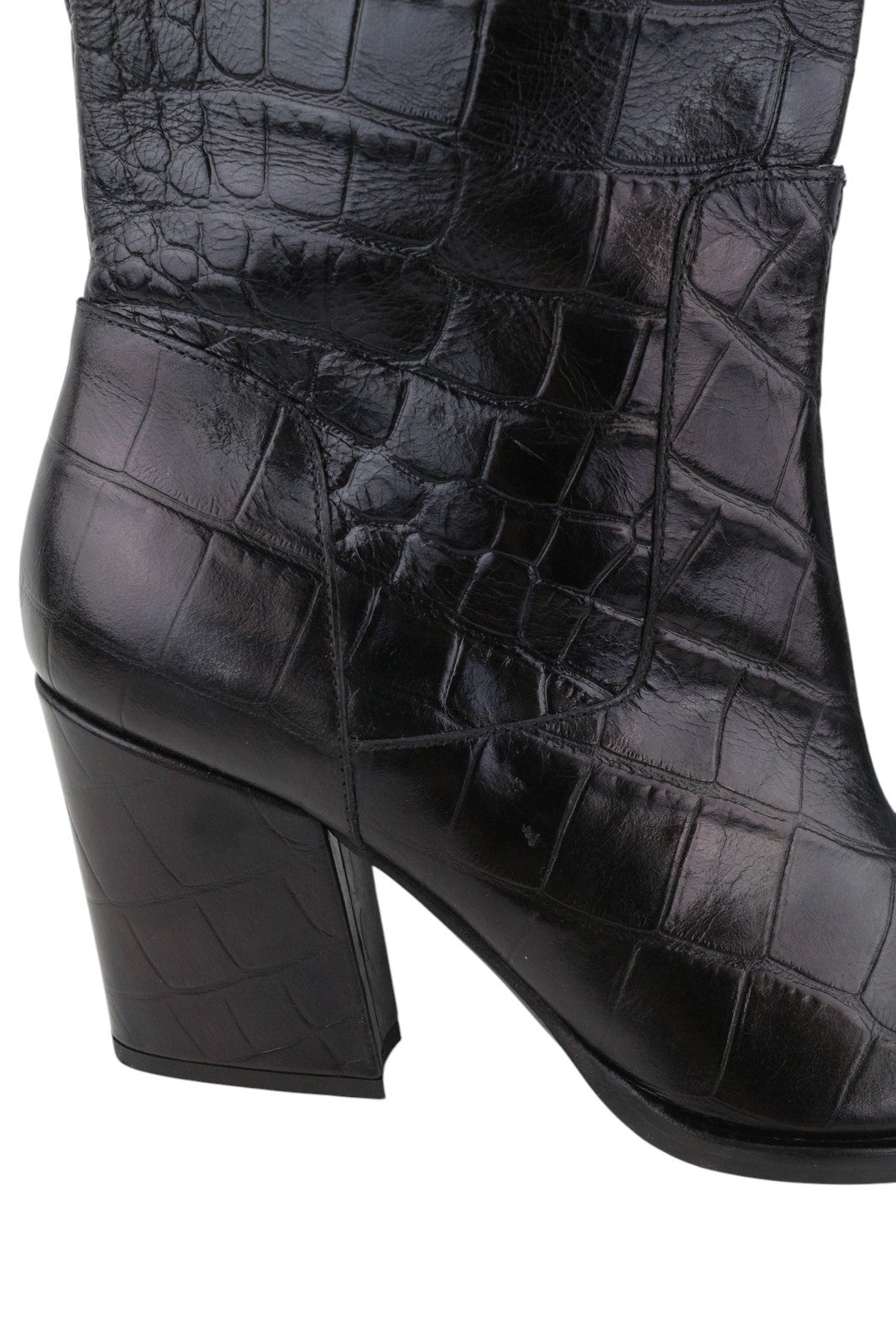 EMPORIO ARMANI moteriški aulinukai, juodos odos, tekstūruoti aukštakulniai, smaili nosis, 37 dydis 