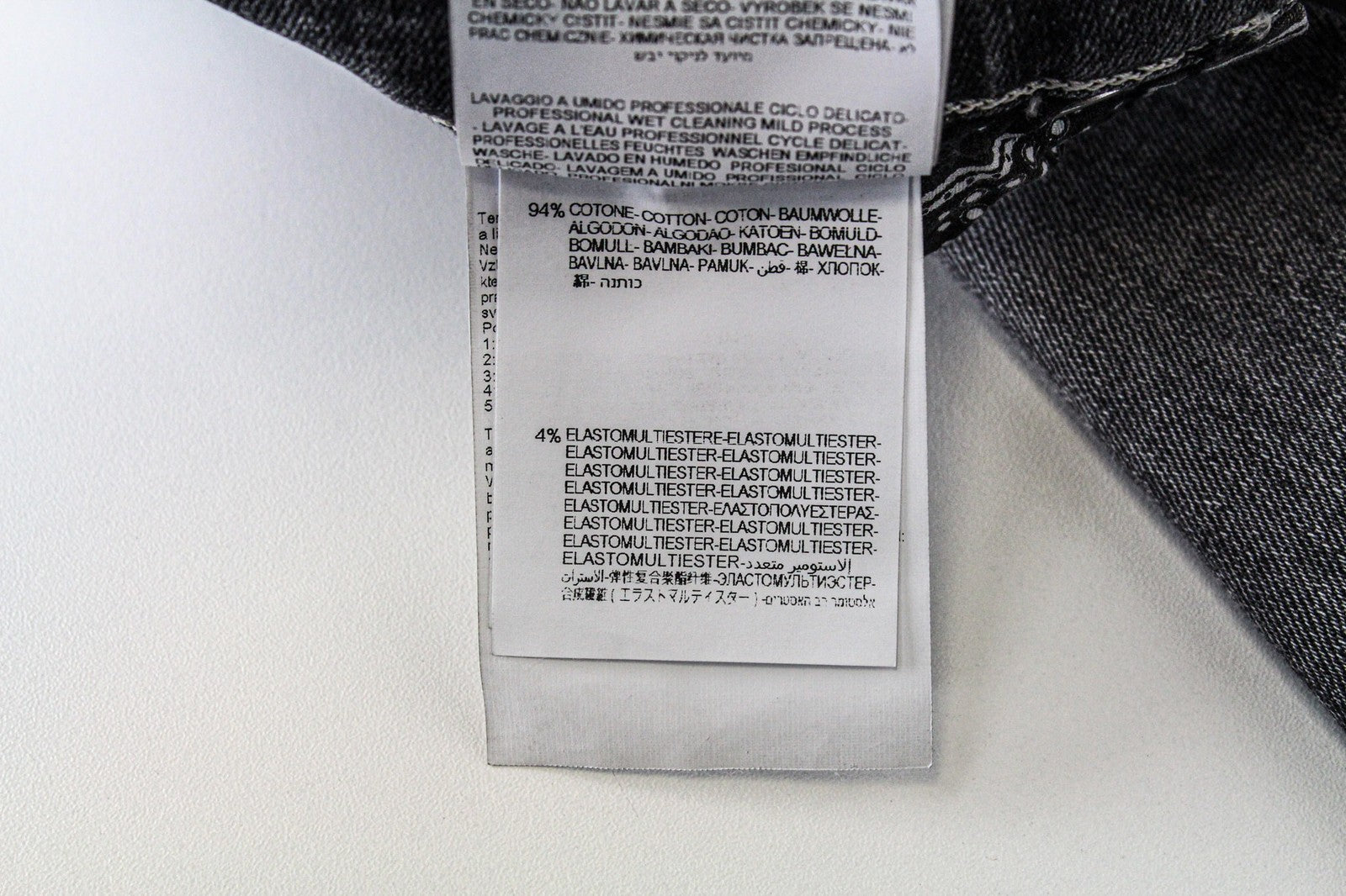 REPLAY Jondrill vyriški džinsai W30/L32 pilki, aptempti, tamprūs, sendinto audinio 