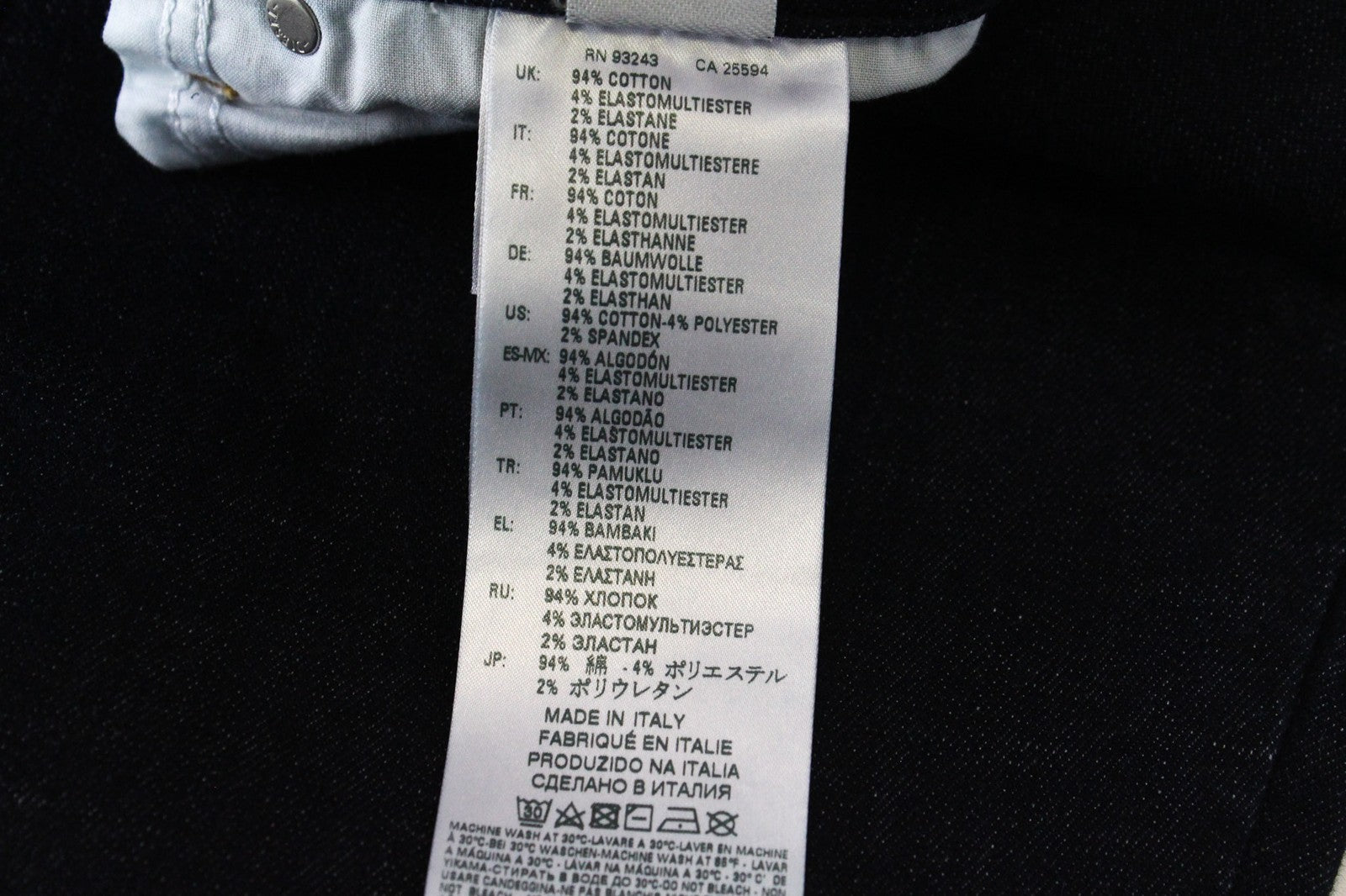 DIESEL Babhila 069CF moteriški džinsai W29/L34 Slim Skinny Tamprūs, Mėlyni Sagomis Priglundantys Džinsai 