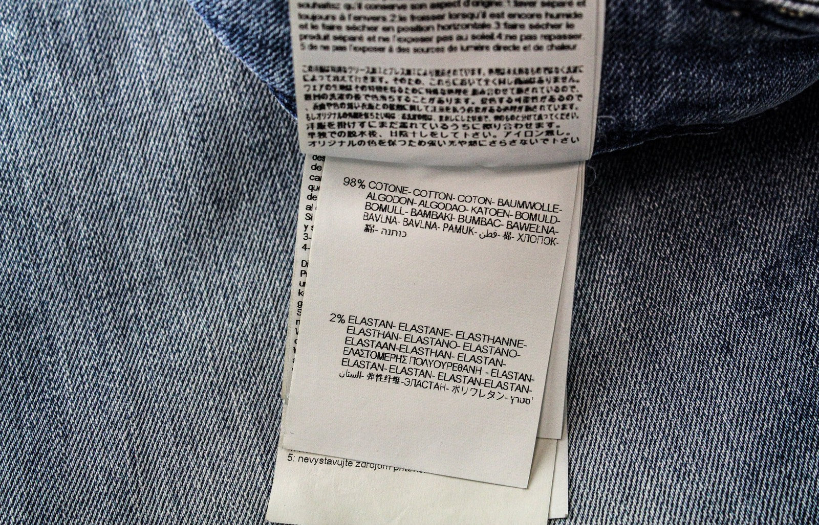 REPLAY Anbass vyriški džinsai W30/L32 šviesiai mėlyni, prigludę, itin tamprūs, su užtrauktuku 