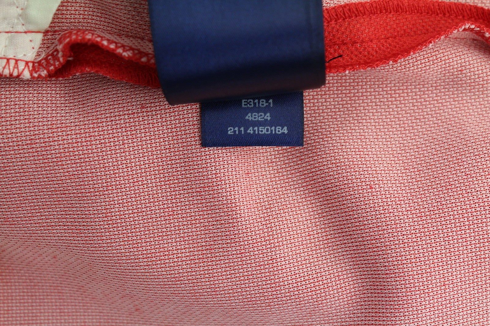 GANT TP Jersey Pique Cig moteriškos kelnės EU40 raudonos trumpintos iki kulkšnių techninės įrangos 