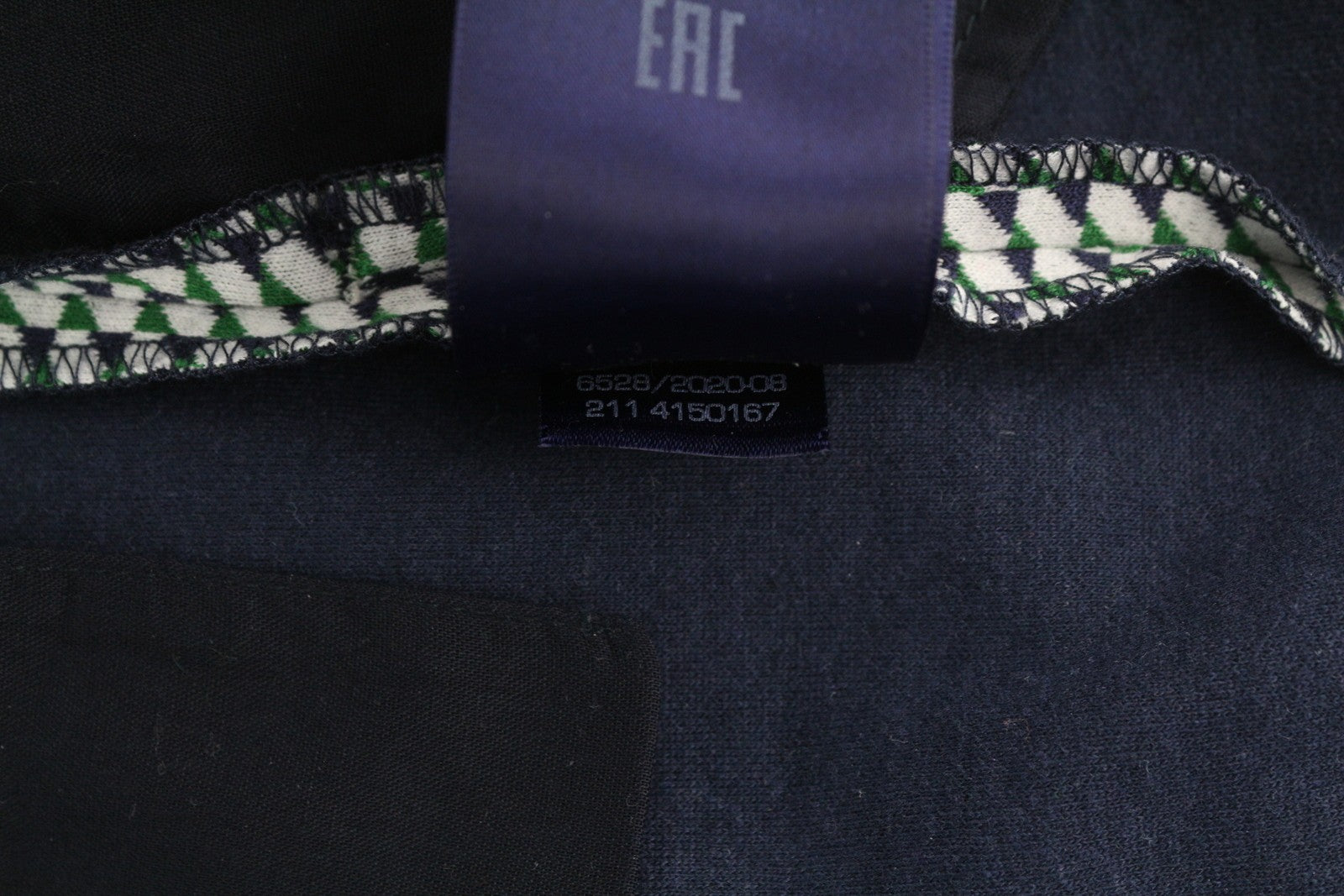 GANT Geo Jersey Cigarette moteriškos kelnės EU40 šviesiai žalios raštuotos plonos kelnės 